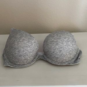 Pink Wear Everywhere Push Up Bra in Gray